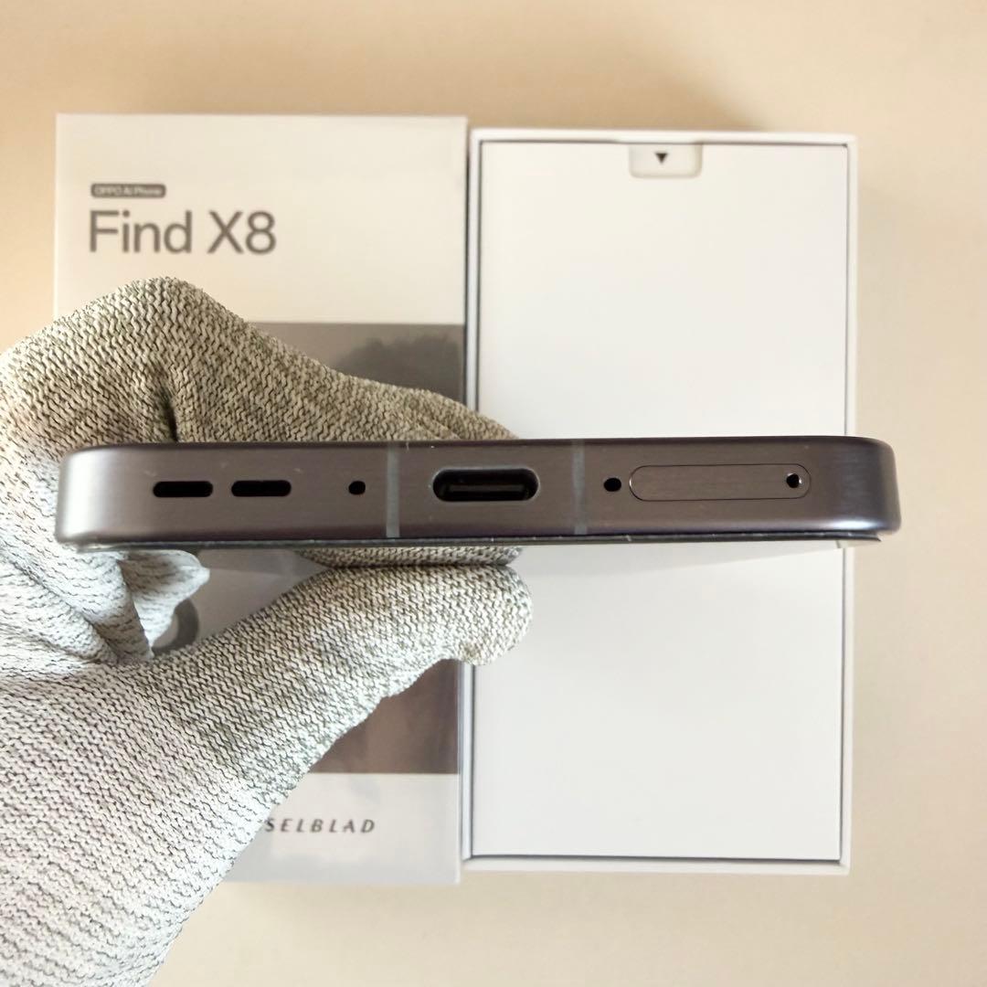 美品 OPPO Find X8 国内版 スペースブラック SIMフリー オッポ