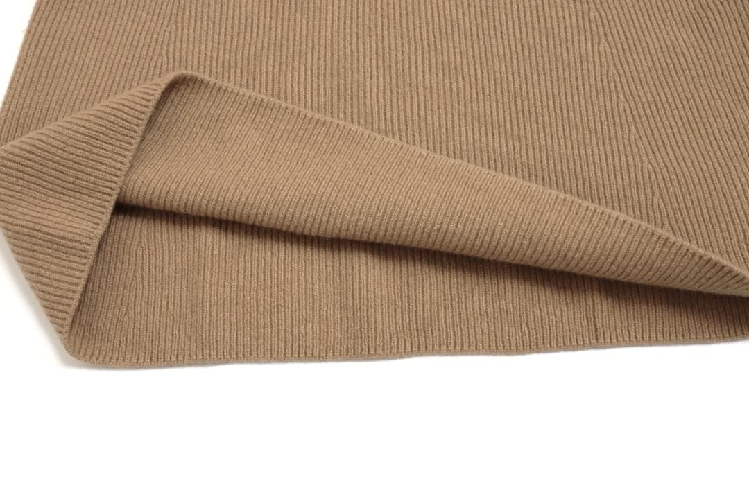 Theory 23AW ホールガーメント ハイネック ニット　茶