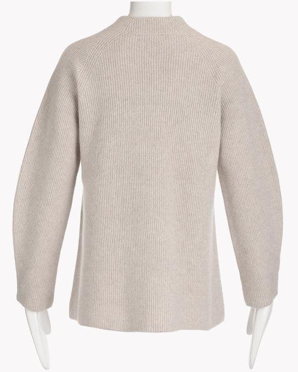 Theory 23AW ホールガーメント ハイネック ニット　茶