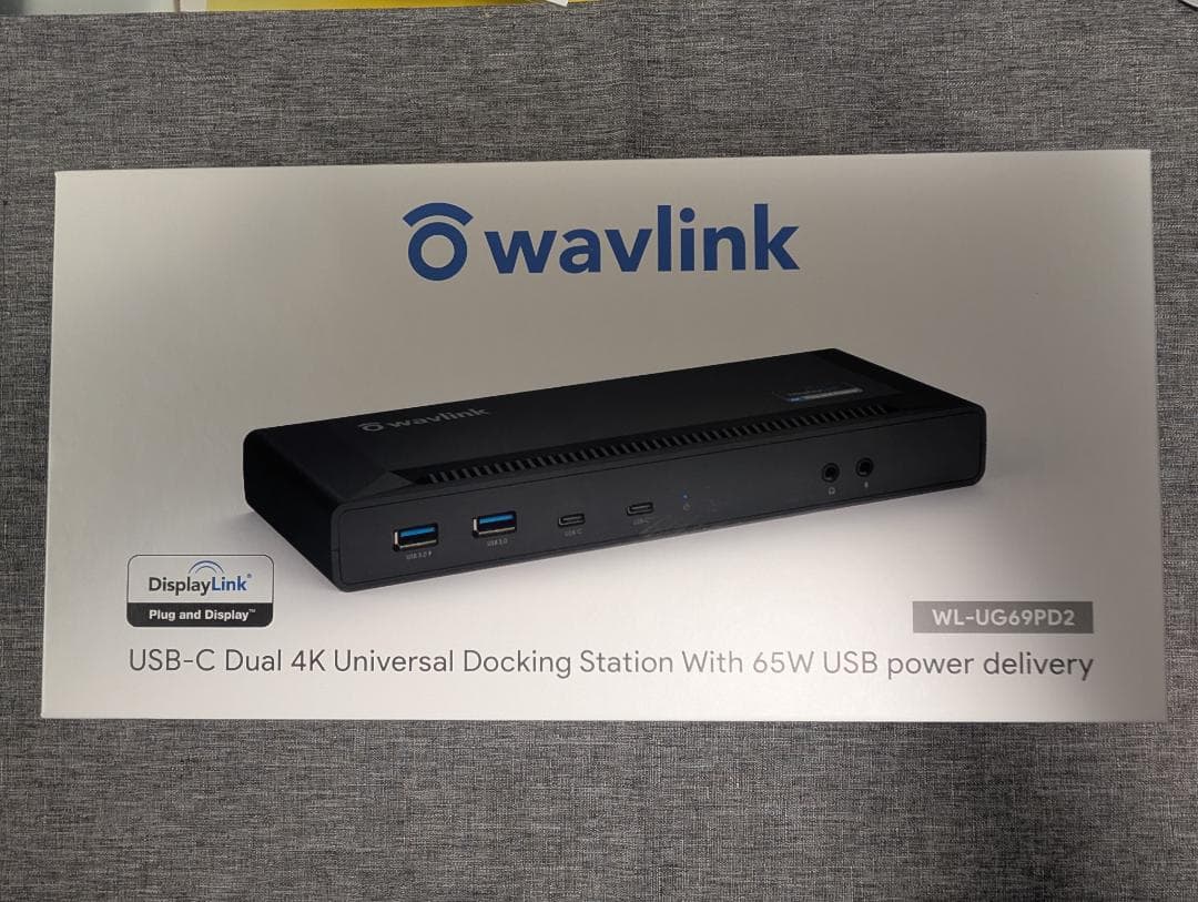 WAVLINK WL-UG69PD2 ドッキングステーション