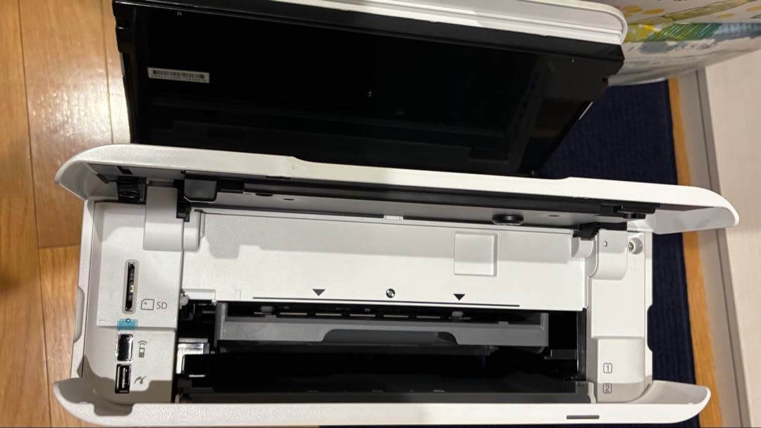 ジャンク品　EPSON EP-882AW ホワイト インクジェットプリンター