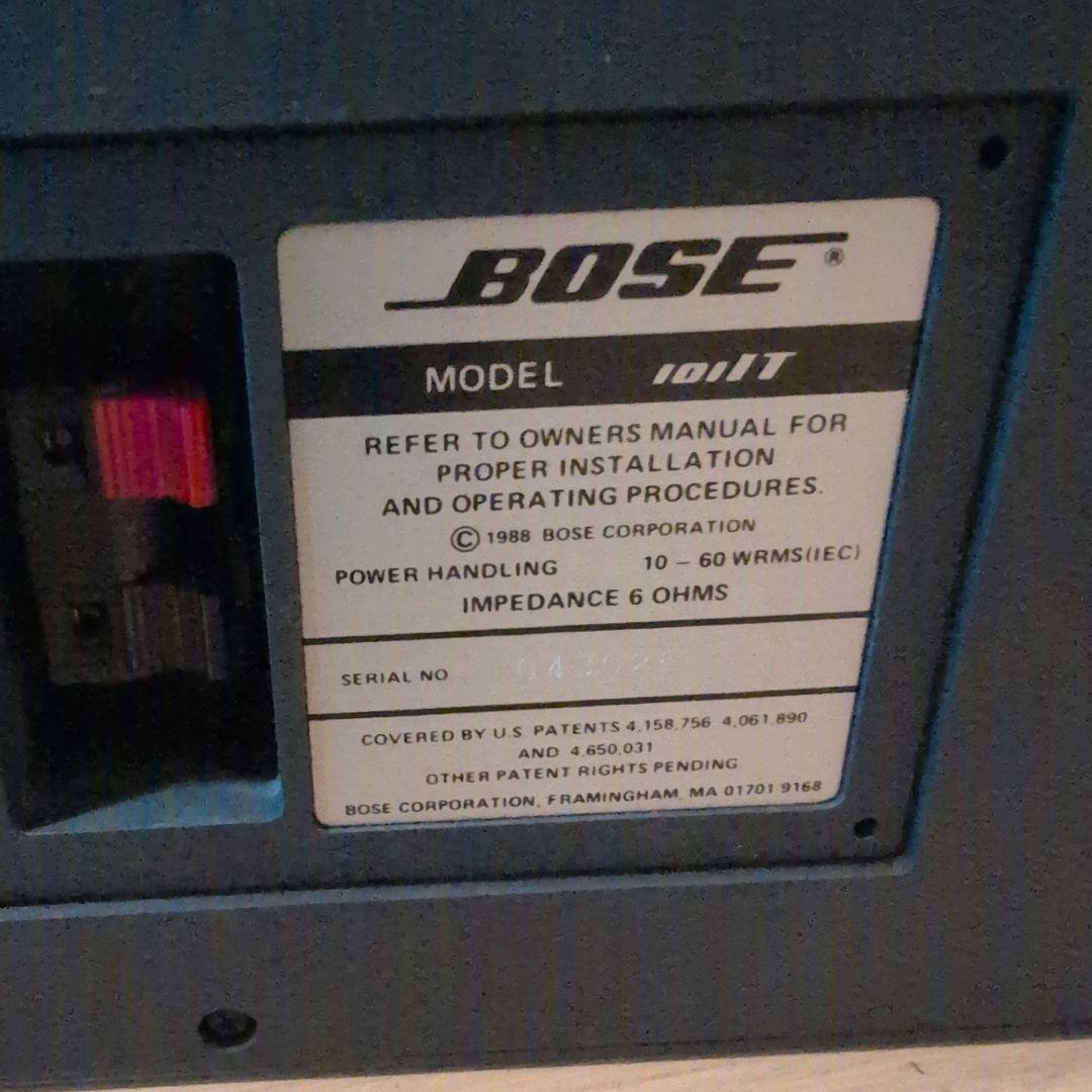 BOSE ボーズ■**イタリアーノ/101IT 外箱と天吊りブラケット付！