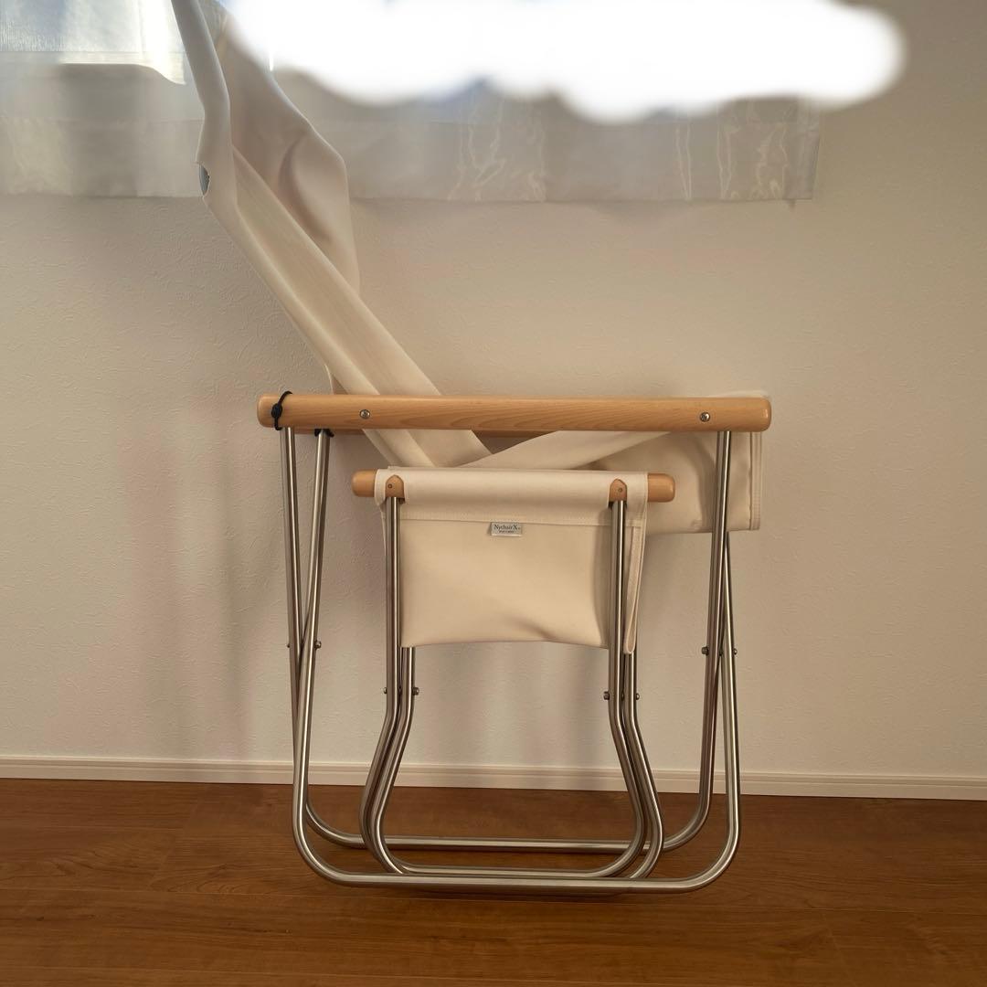 ⭐︎専用⭐︎ニーチェアエックス オットマン セット [ホワイト ナチュラル]