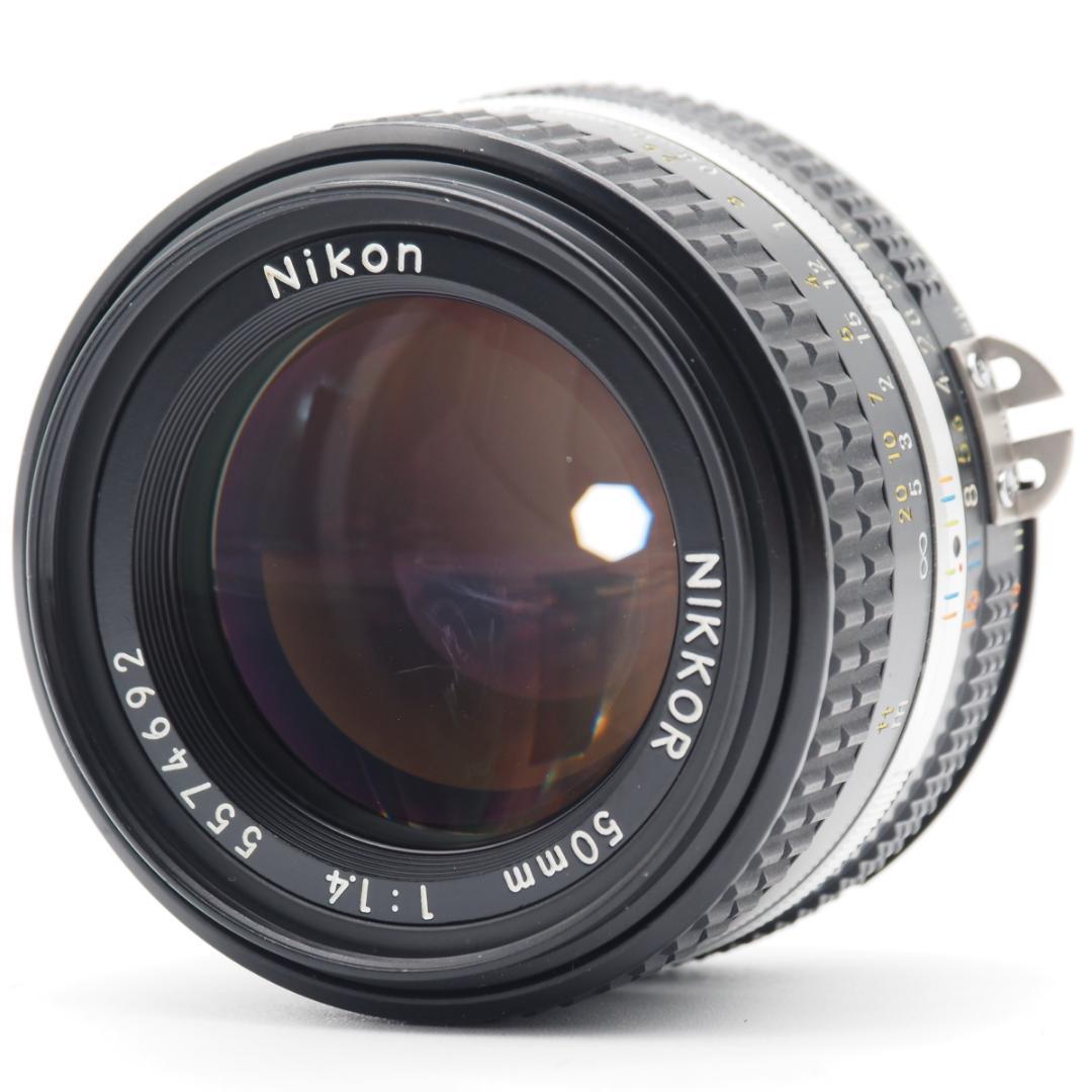 100736☆極上品☆Nikon 単焦点レンズ AI 50 f/1.4S フルサ