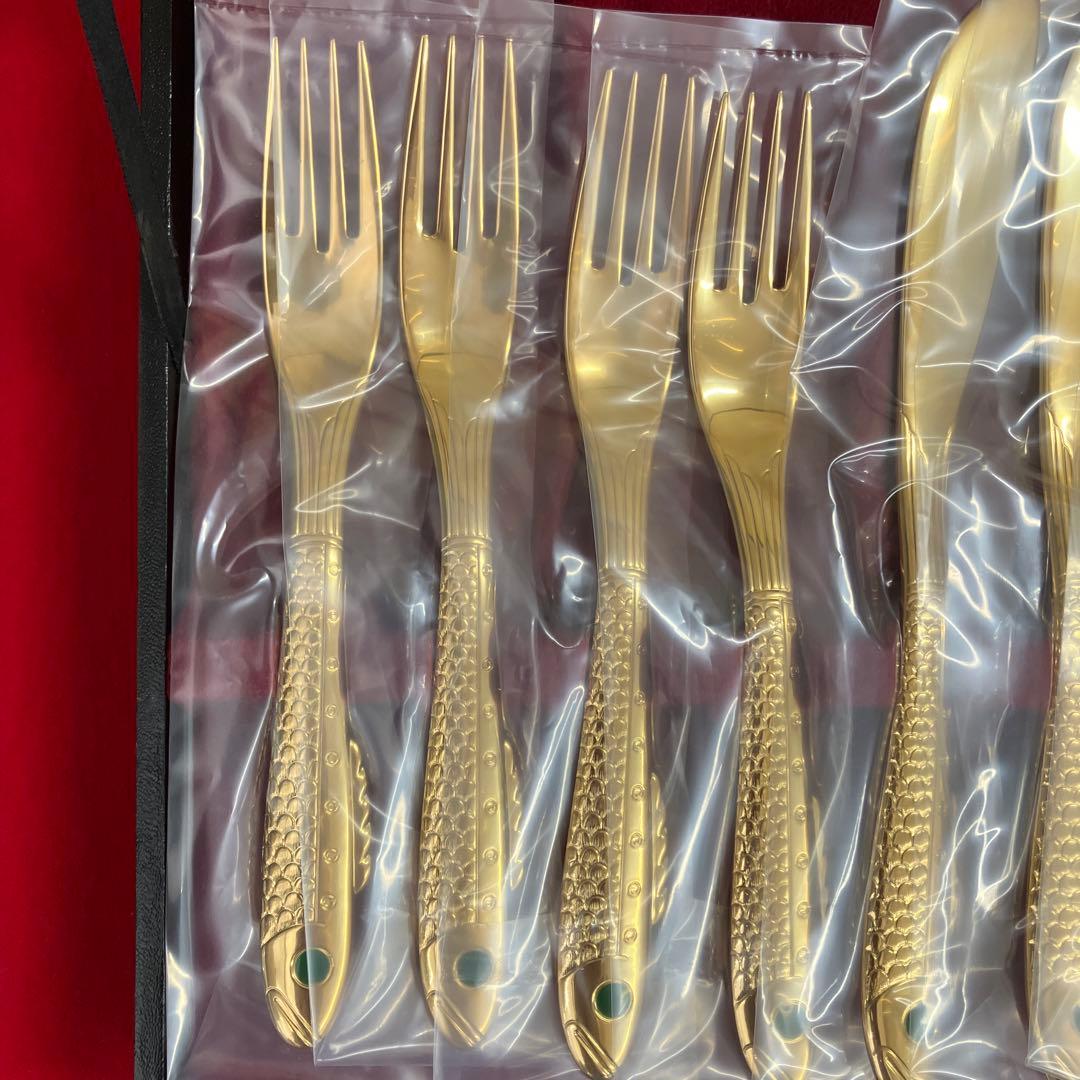 YAMACO 山崎金属　NOBEL JUBILEE カトラリーセット　20本