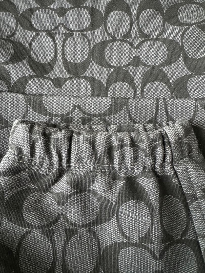 上下　セットアップ　COACH シグネチャー　パーカ　パンツ　Sサイズ