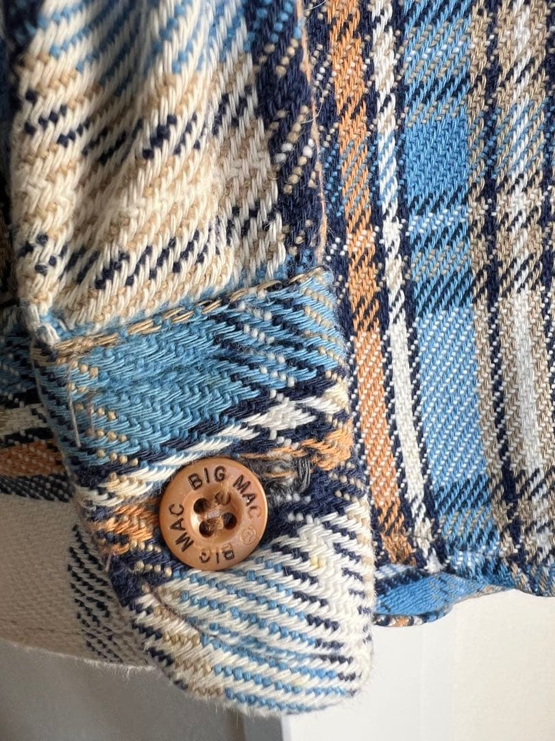 【大特価】アメリカ製BIG MAC ネルシャツ