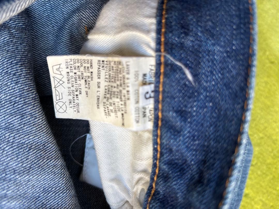 Ys スポテッドホースストレートデニム M ブルー