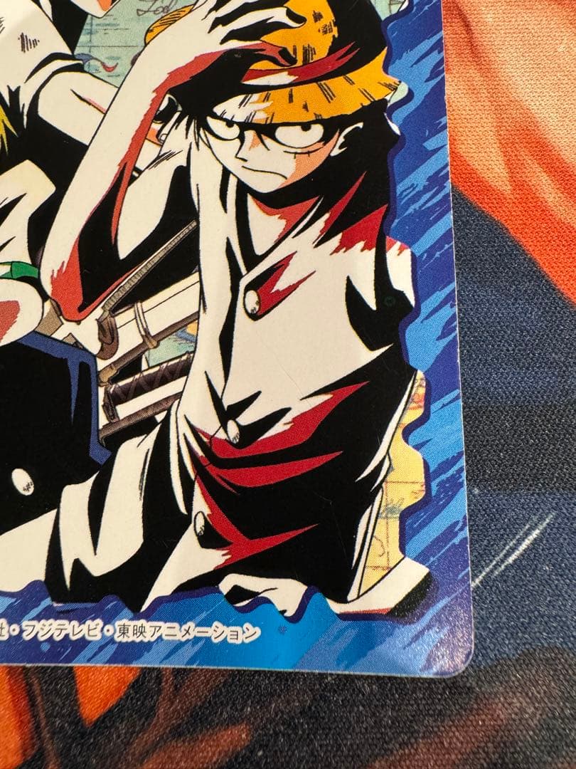 ⭐︎希少⭐︎当時品⭐︎ ワンピース ルフィ & シャンクス カード No. 2