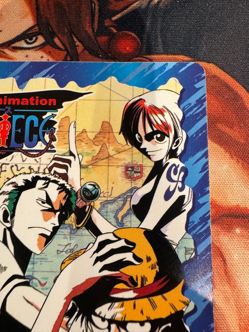 ⭐︎希少⭐︎当時品⭐︎ ワンピース ルフィ & シャンクス カード No. 2