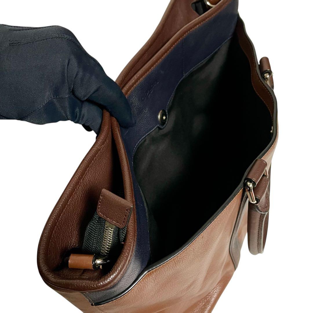 ✨極美品 大容量✨COACH メトロポリタン 2way ビジネスバッグ 斜め掛け