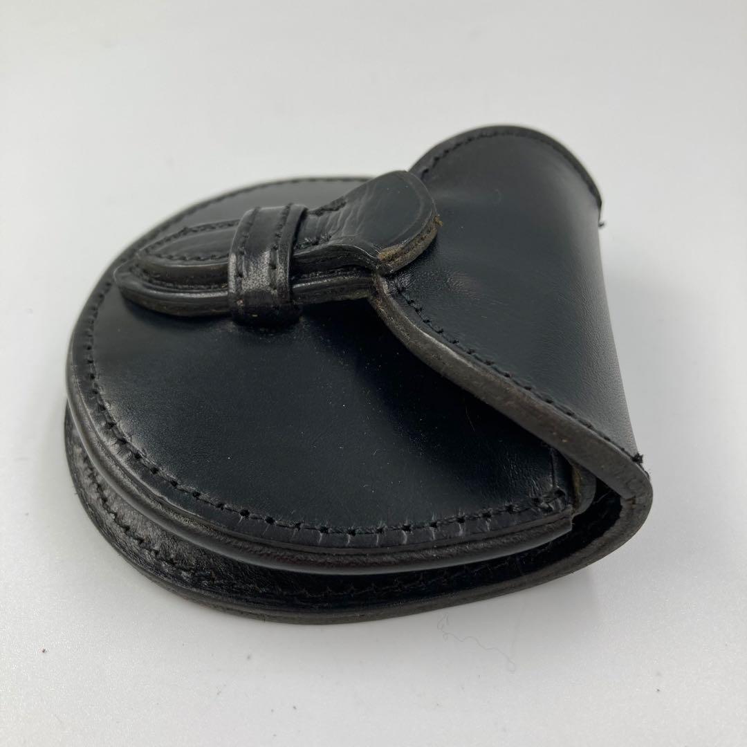 極美品】ポーター ケース 小銭入れ ネイチャー ブラック レザー