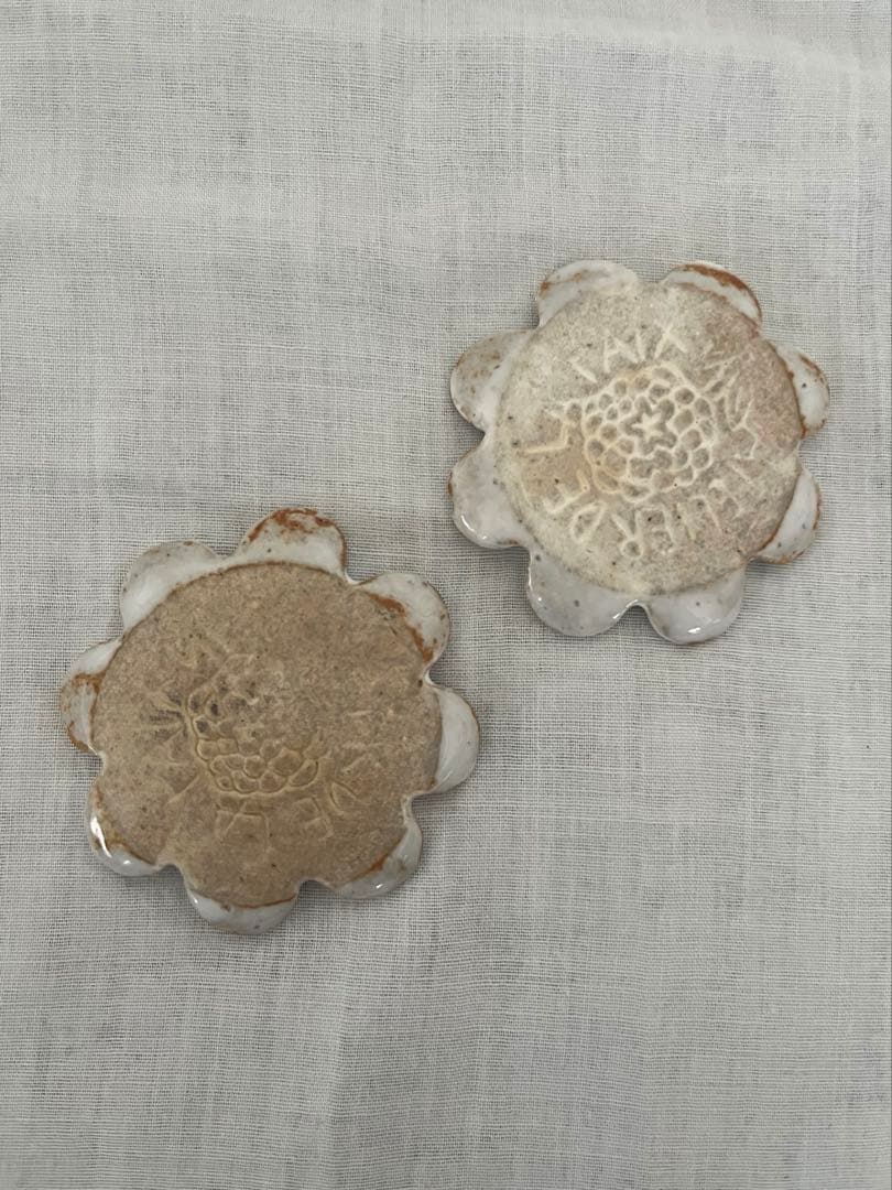 鹿児島睦　花形箸置き 2個セット