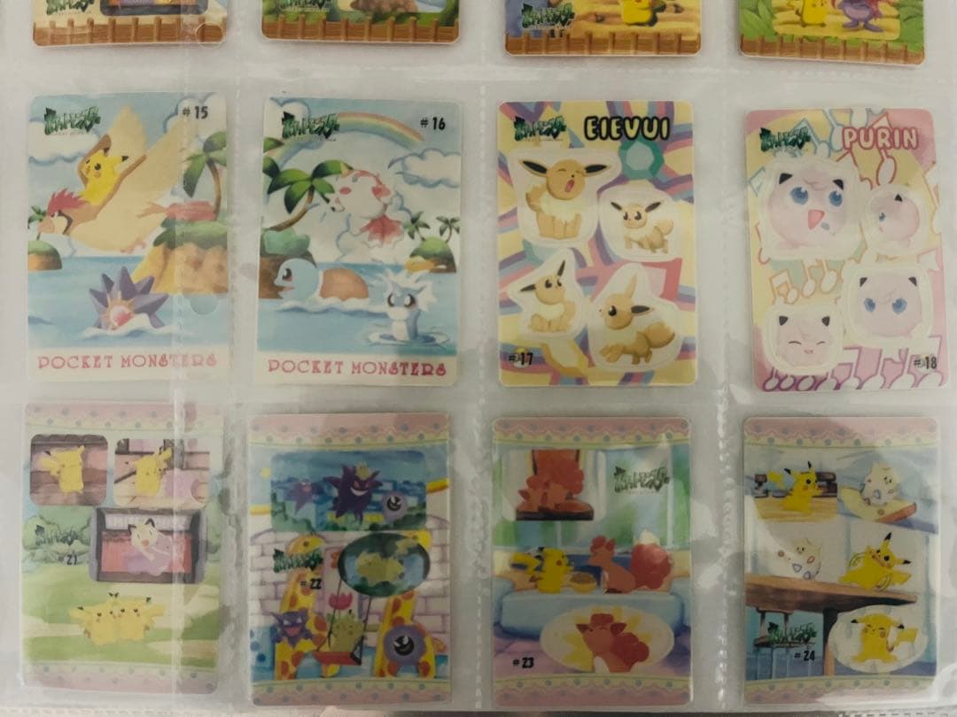 全24種コンプ★ポケモン ポケットモンスター シールダス ファンシーグラフィティ