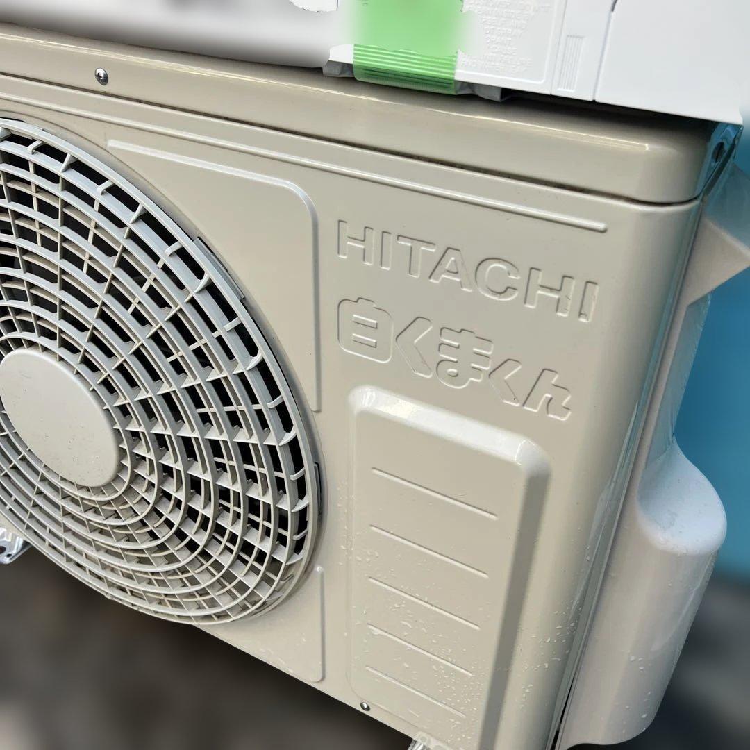 ⭐︎訳有りエアコン/HITACHI/白くまステンレスクリーン/2023年製/美品