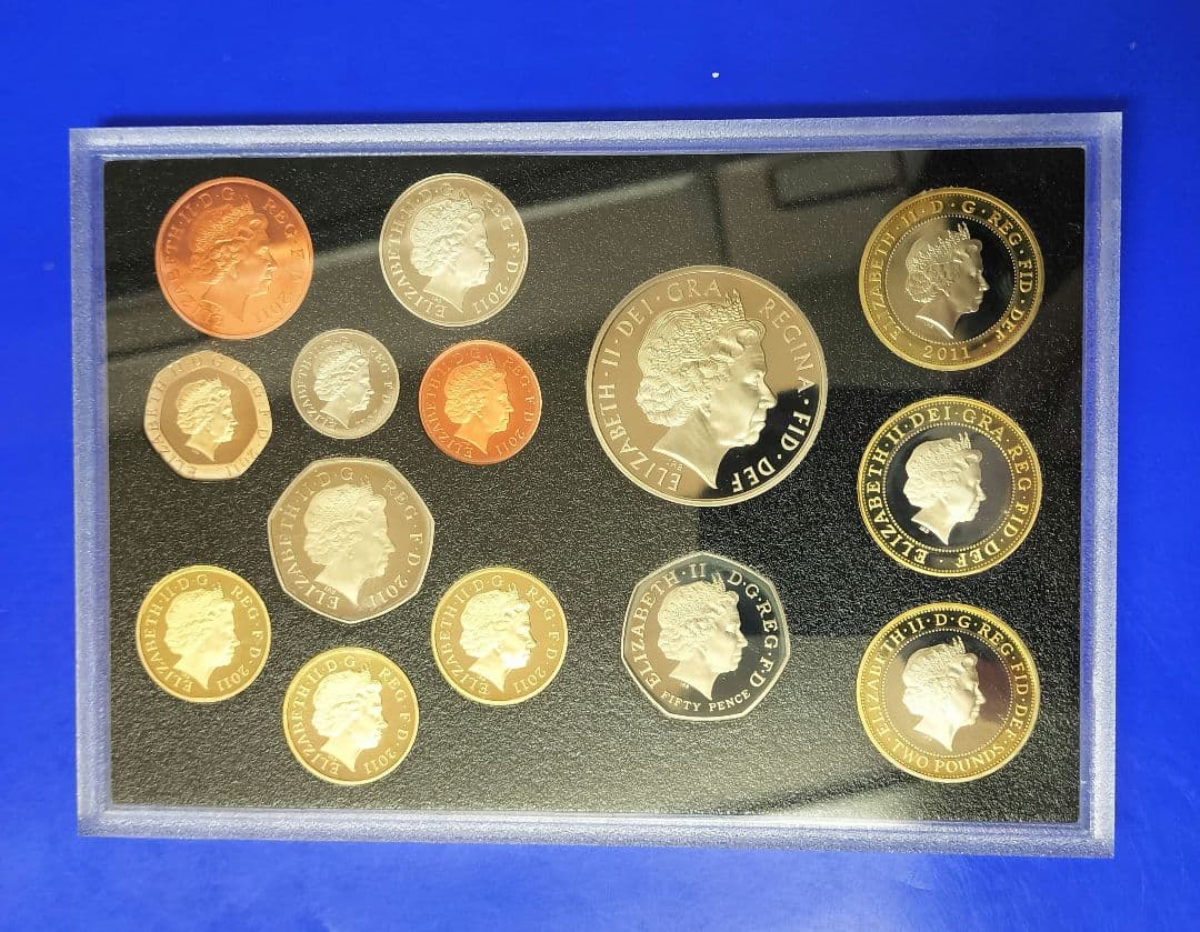 ちゃー★UNITEDKINGDOMPROOF COINSET（2011年）