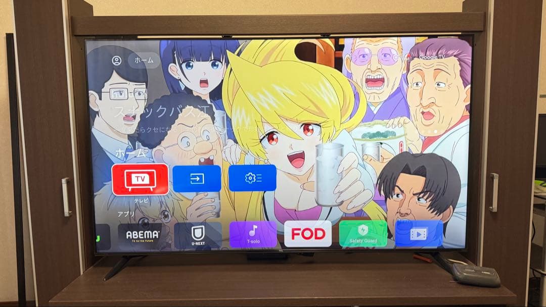 TCL 65型　4K 液晶テレビ　P635