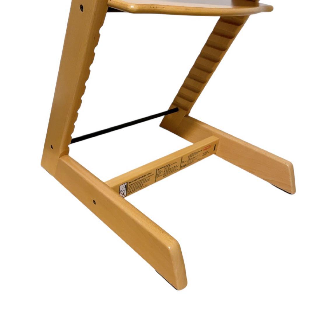 【美品】ストッケ　トリップトラップ　ナチュラル　シリアル6 stokke