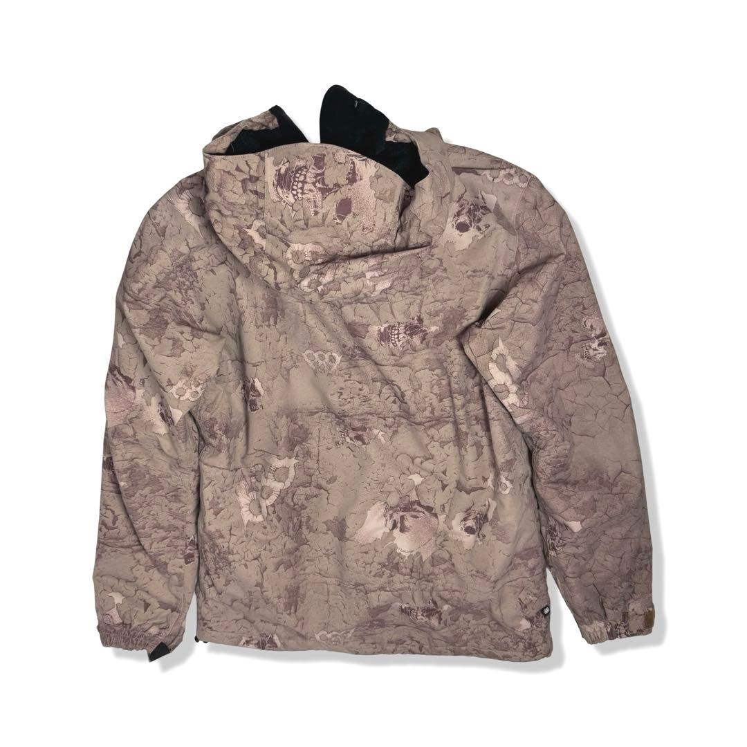 686｜スカル迷彩スノージャケットSスノボウェアシックスエイトシックス