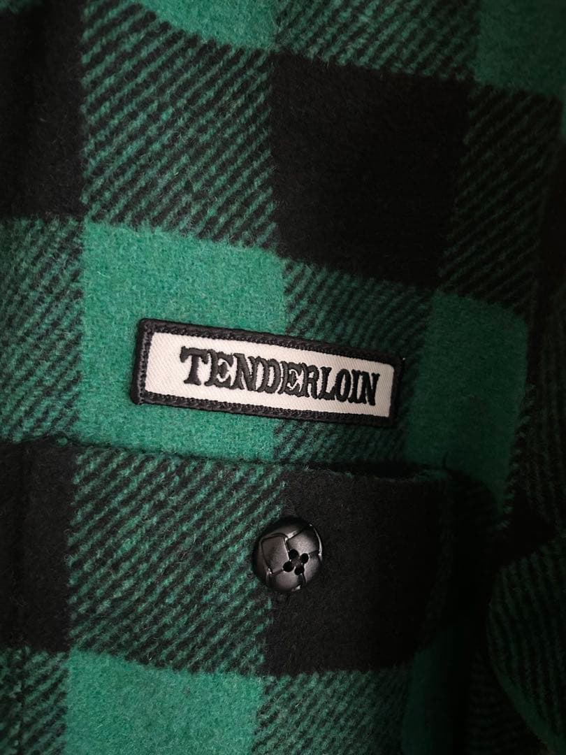 TENDERLOIN/テンダーロイン バッファロージャケット グリーン Mサイズ