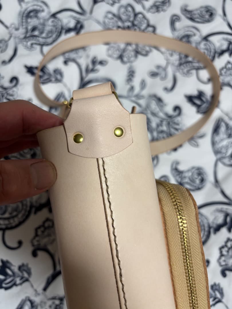 杏衣餅2025さん専用 ヌメ革お財布ショルダー&小銭入れのセット