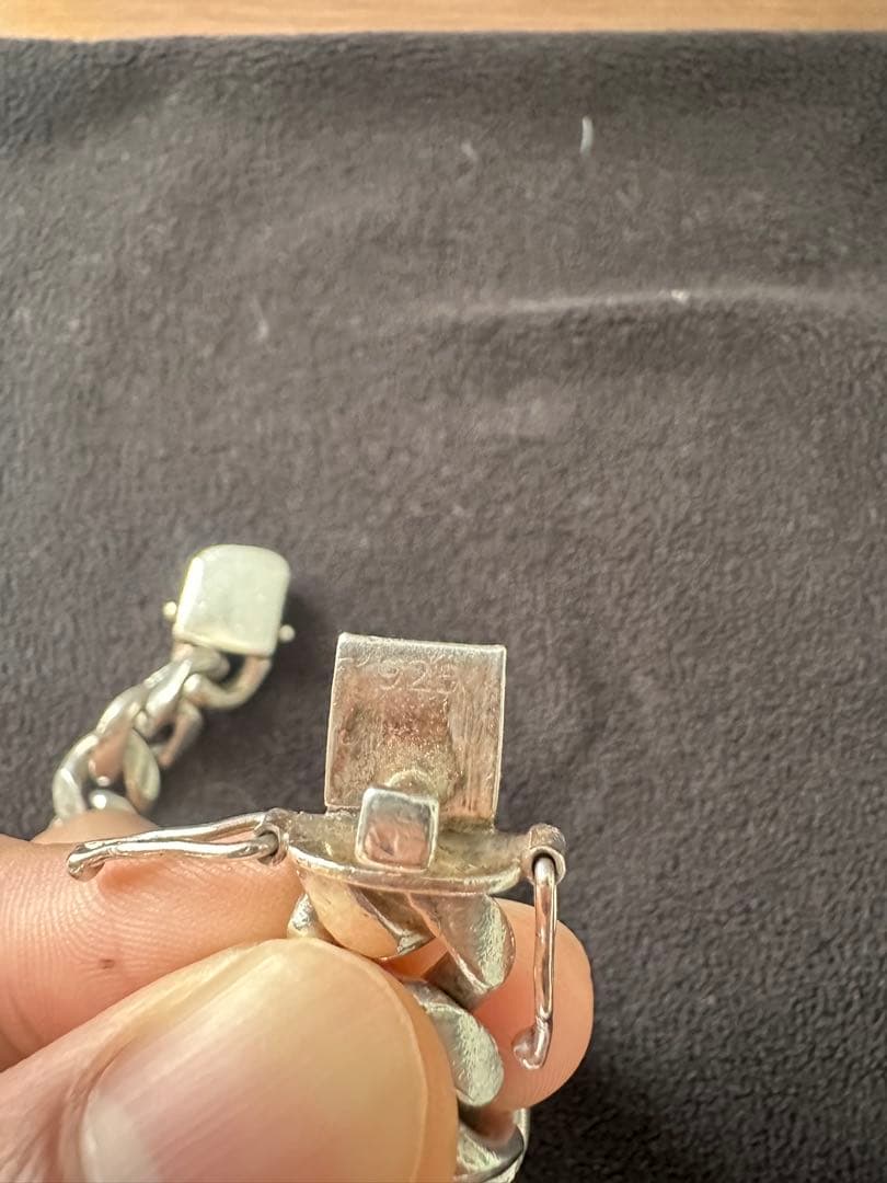 70〜80s シルバー925 喜平　ヴィンテージ　ブレスレット