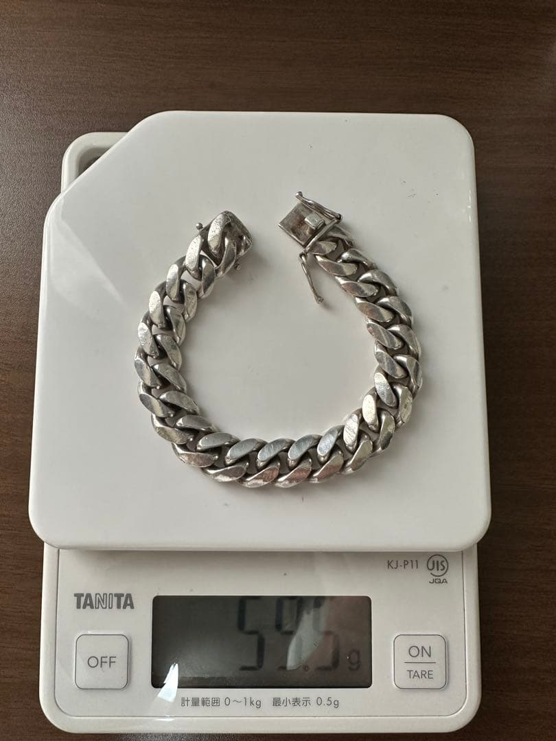 70〜80s シルバー925 喜平　ヴィンテージ　ブレスレット