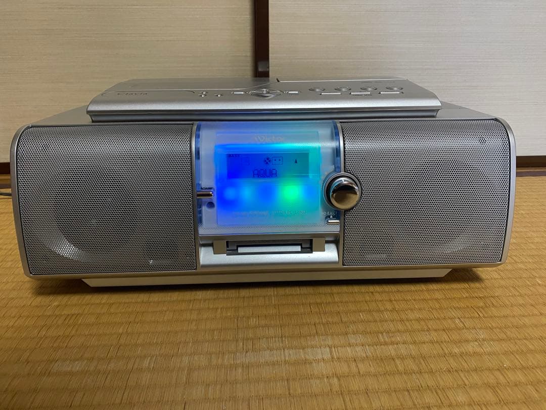【再値下げ】Victor CD/MDポータブル Clavia RC-L1MD-S