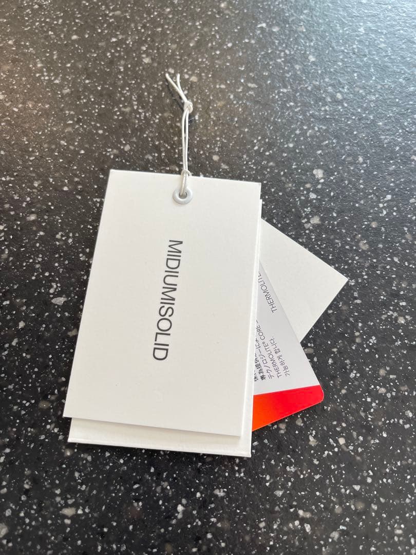 MIDIUMISOLID フード付きパディングブルゾン　試着のみ