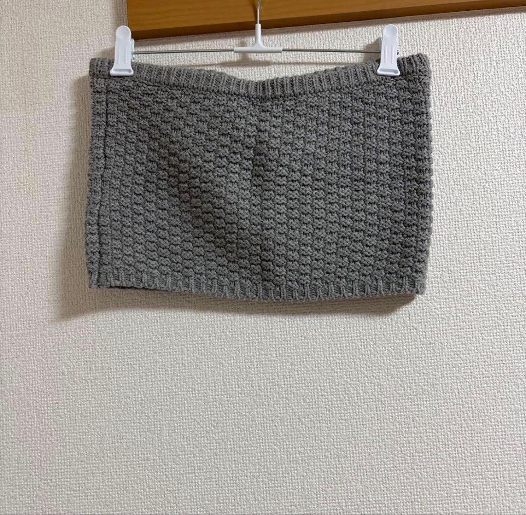 Darich ダーリッチ ケーブルDDロゴVネックニットフーディ グレー