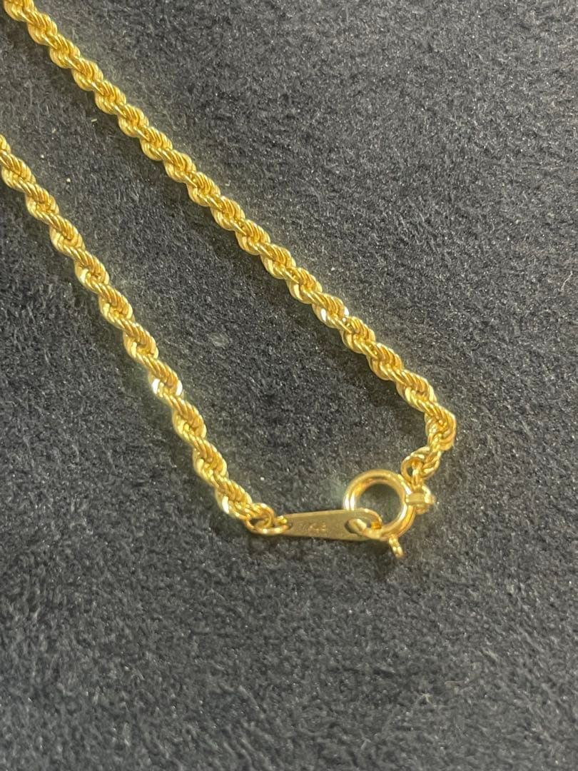 【保証書あり】Speranza 18k ロープネックレス