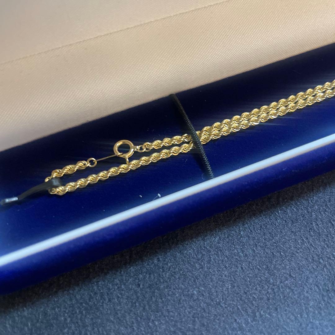 【保証書あり】Speranza 18k ロープネックレス