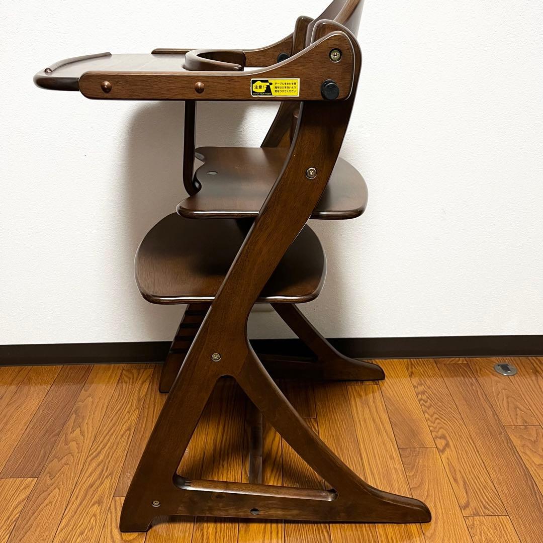 大和屋　すくすくチェアスリムプラス　テーブル＆ガード付　送料込み