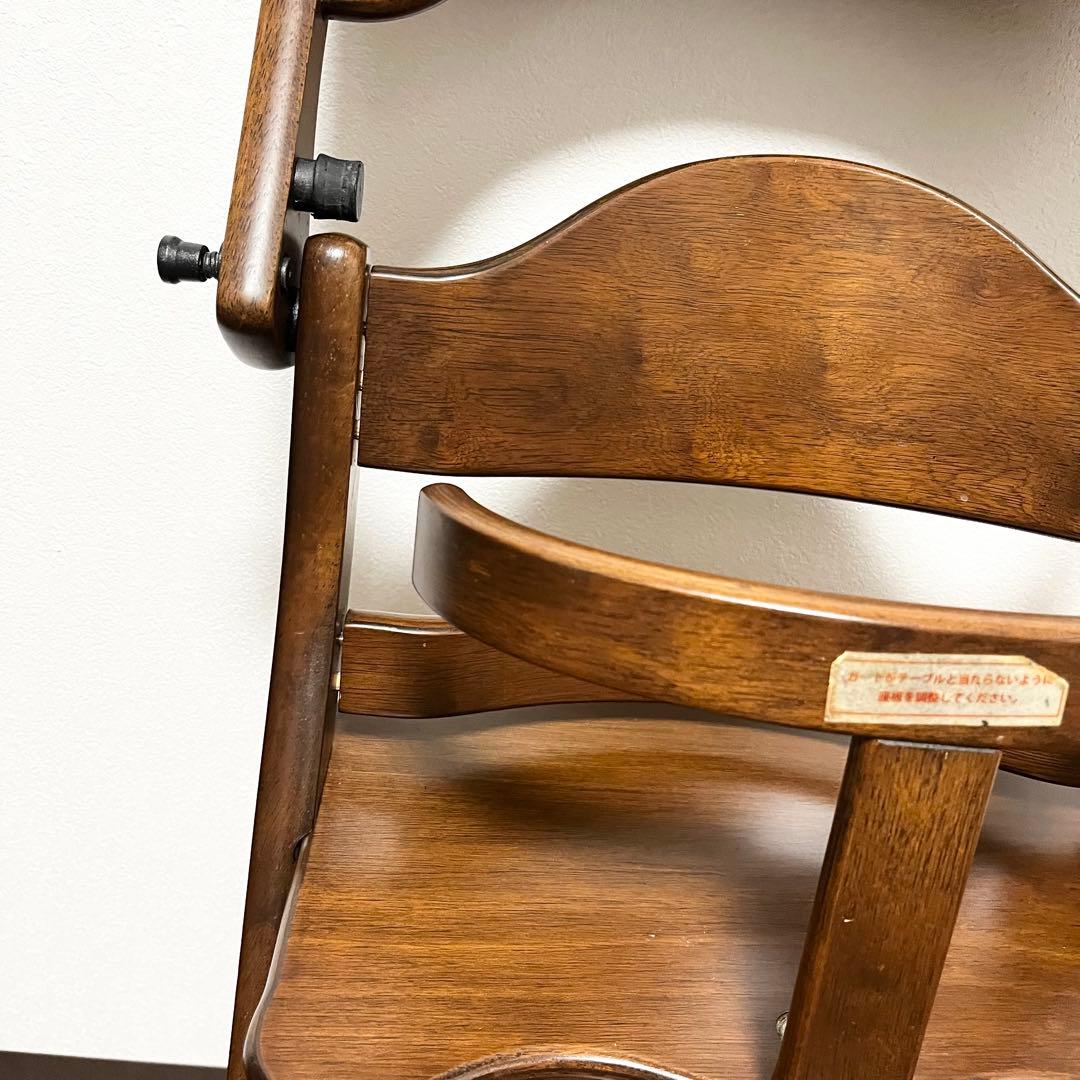 大和屋　すくすくチェアスリムプラス　テーブル＆ガード付　送料込み