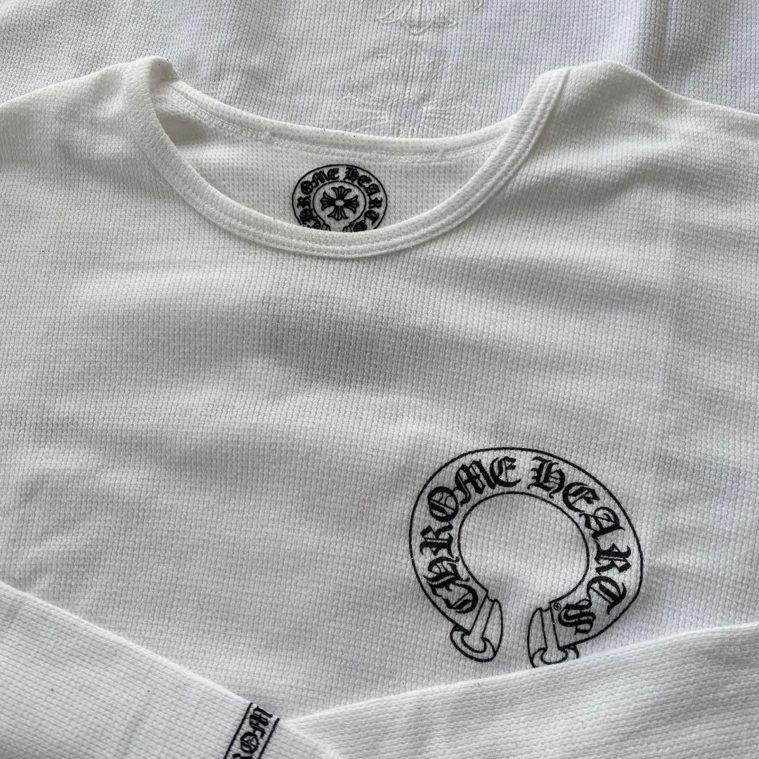 Chrome Hearts ホワイト長袖シャツ
