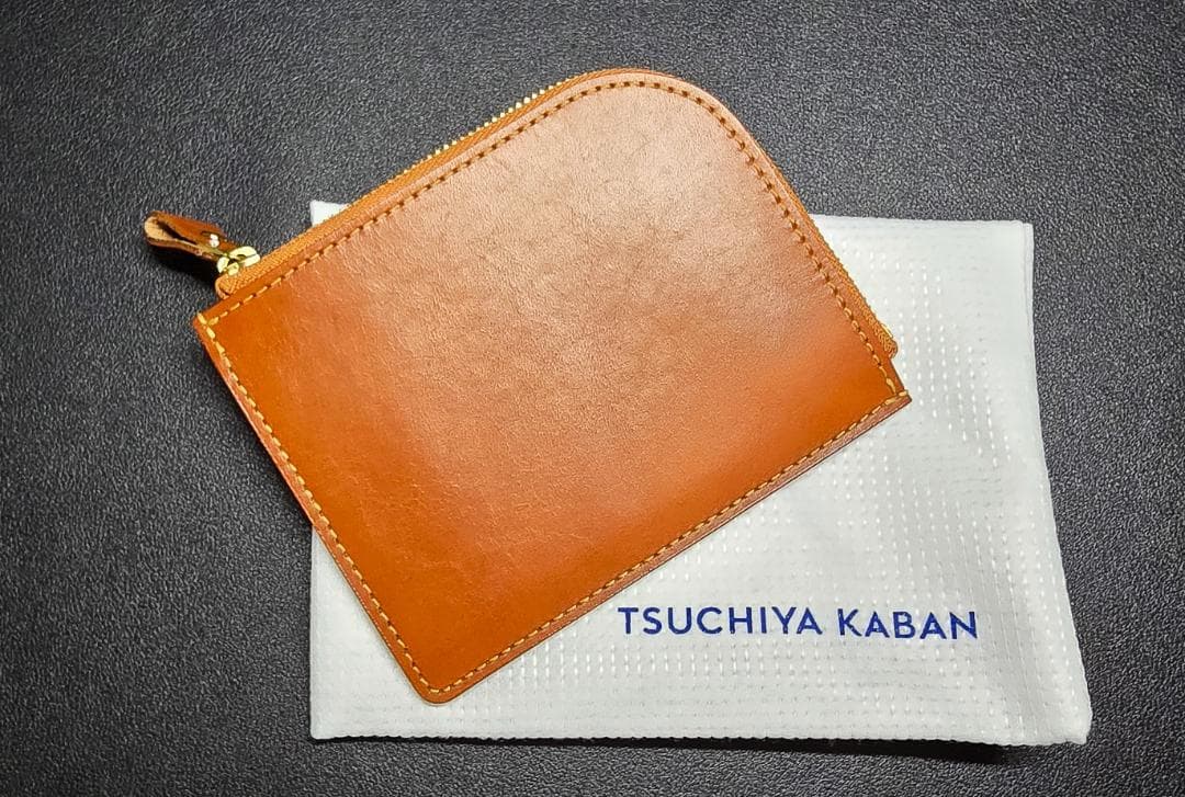 土屋鞄製造所 ナチューラ ヌメ革 Lファスナー ブラウン 未使用新品！！