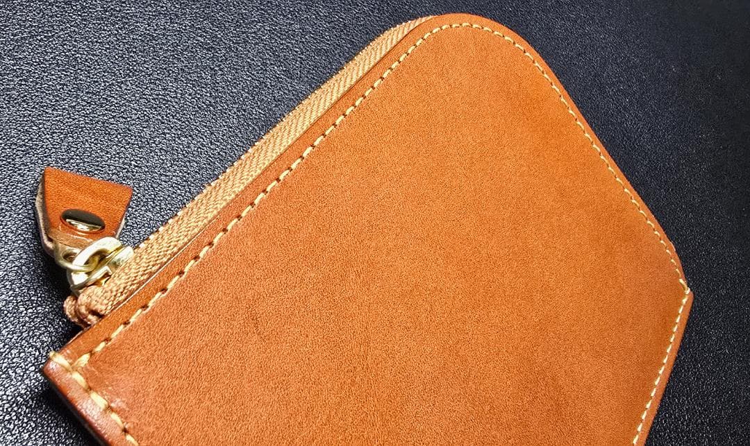 土屋鞄製造所 ナチューラ ヌメ革 Lファスナー ブラウン 未使用新品！！