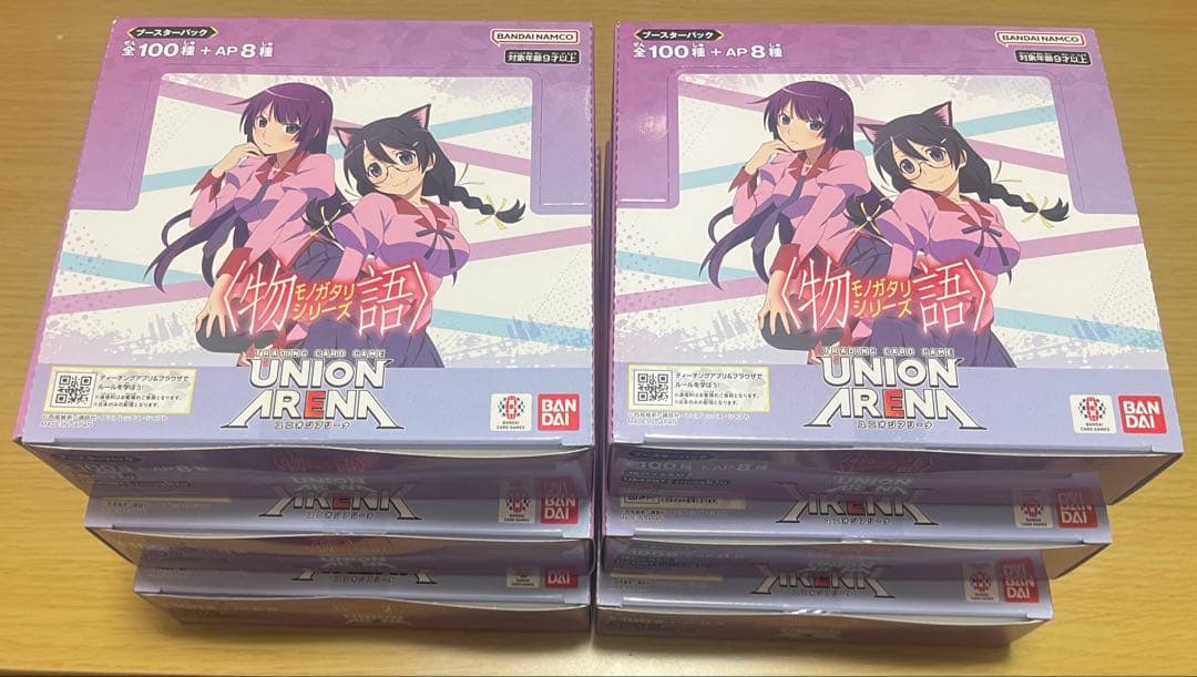 ユニアリ 物語シリーズ 6BOX テープ付き