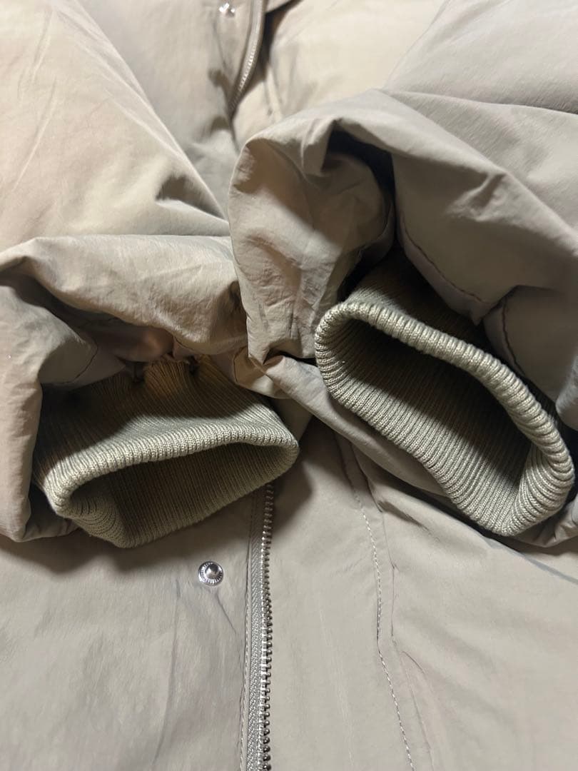 ungrid 今季ミドル丈ルーズシルエットダウン⭐︎ベージュS