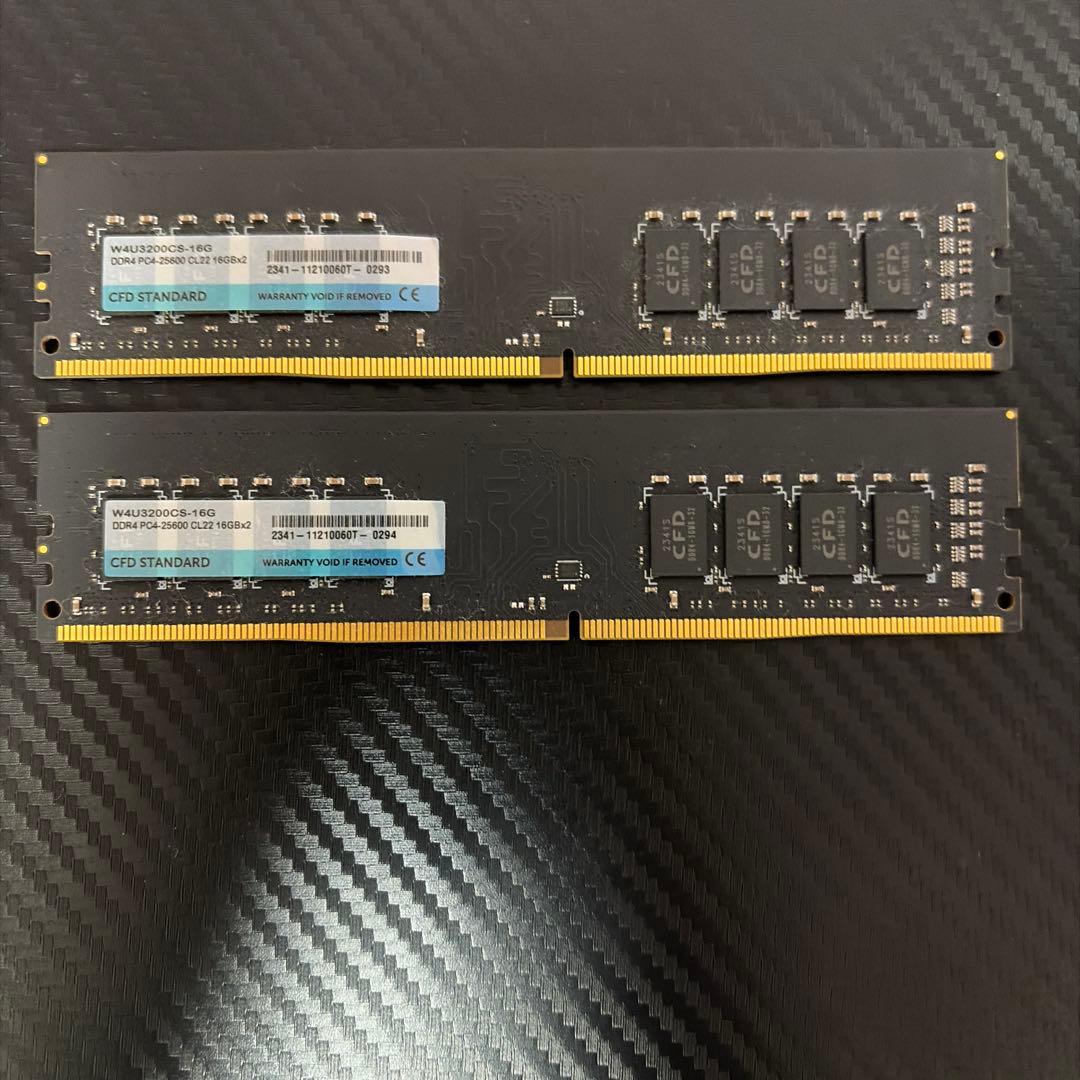 CFD デスクトップメモリ PC4 DDR4-3200 32GB 16GBx2枚