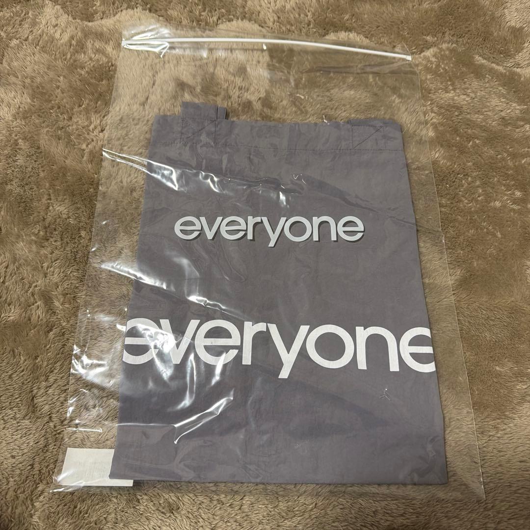 新品 everyone トートバッグ グレー
