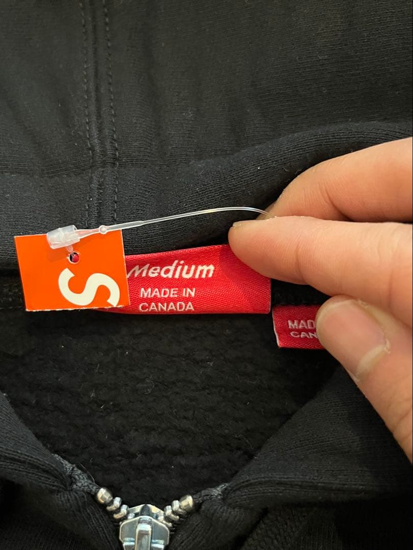 けんSupreme IDGAF Zip Up Hoode