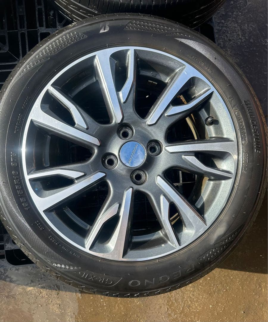 ノート HE12　AUTECH オーテックアルミホイールタイヤ4本セット