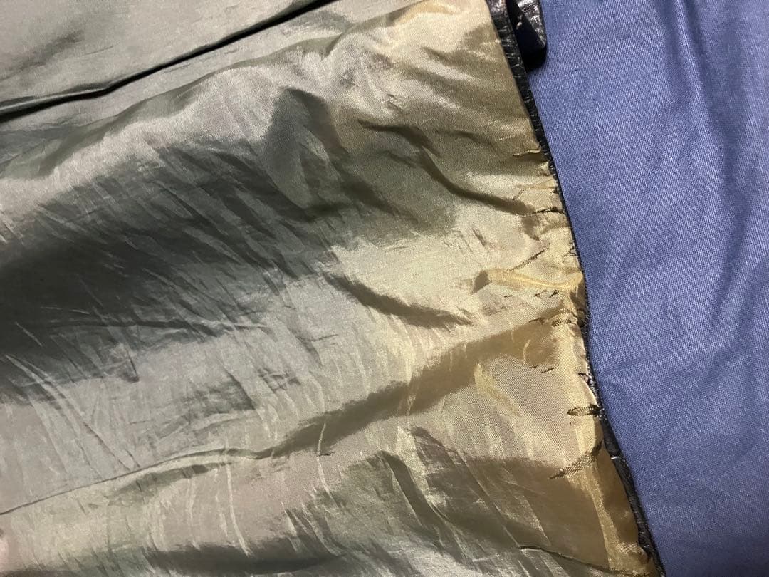 emporio armani 90s ラムレザーテーラードジャケット