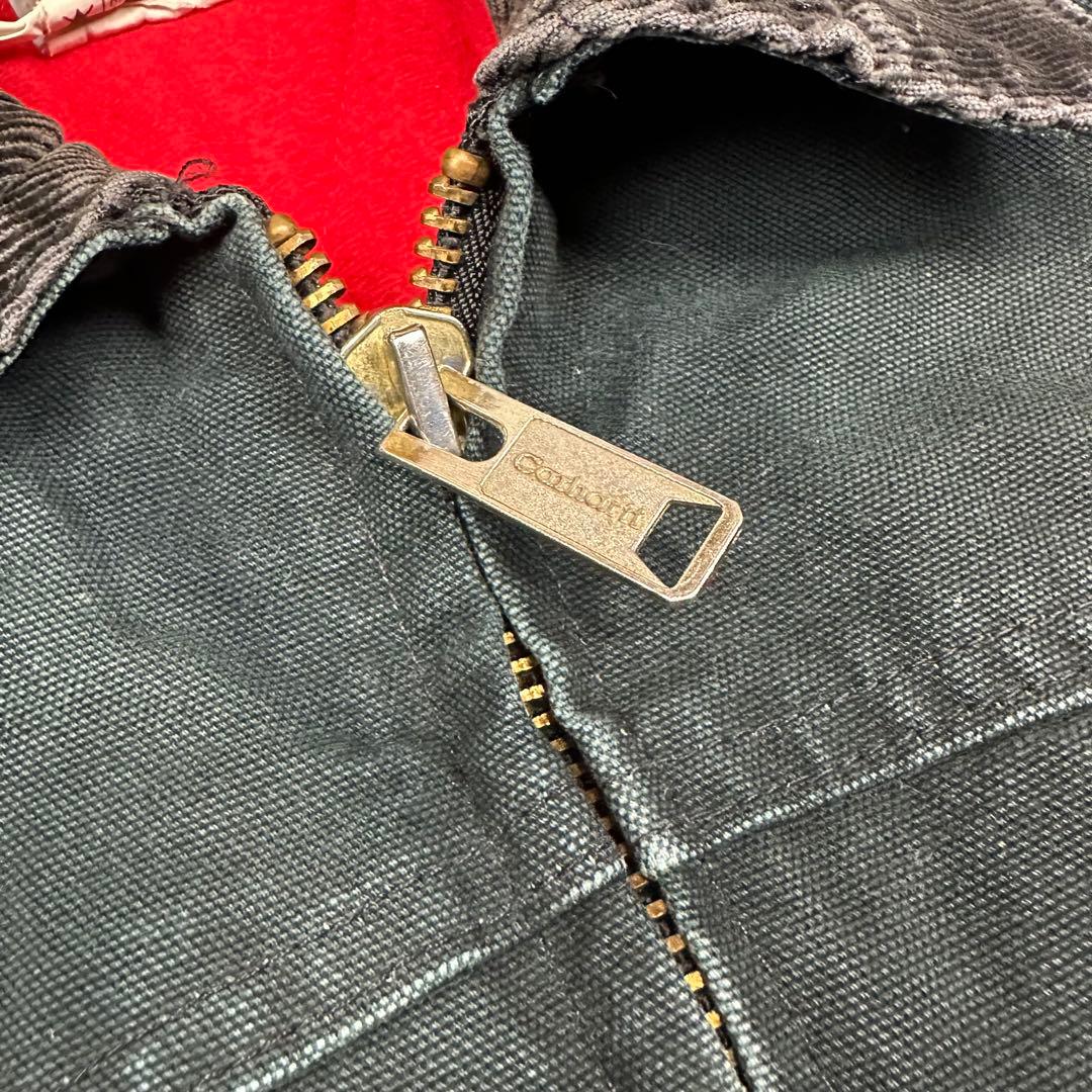 鬼雰囲気 ボロ カーハートJ13 BLK サンタフェジャケット ブラック 短丈