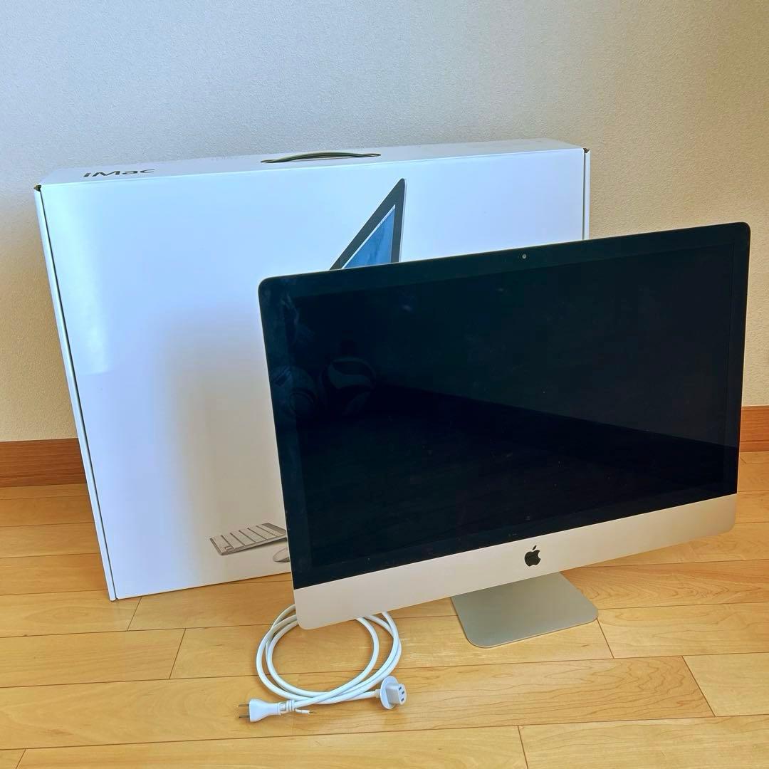 iMac 27 Late 2012 ジャンク（画面暗）16GB/3TB