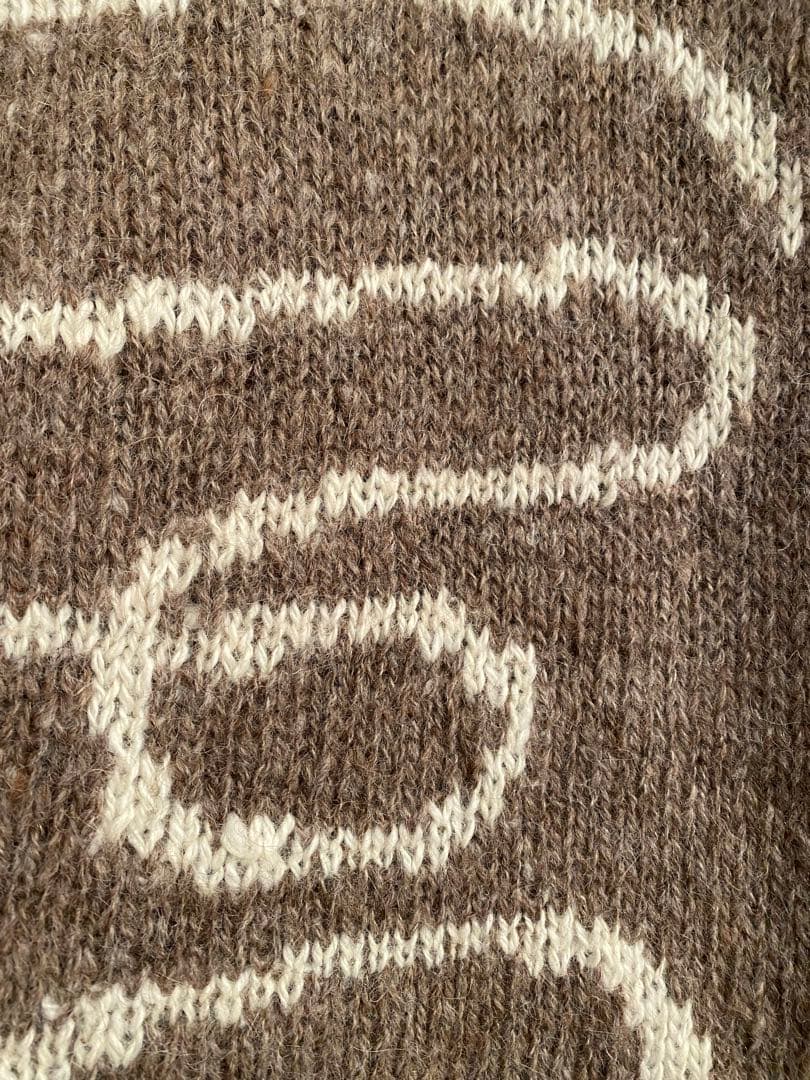 ババグーリ　手紬ぎアルパカお守りニット　2022冬　美品　ヨーガンレール