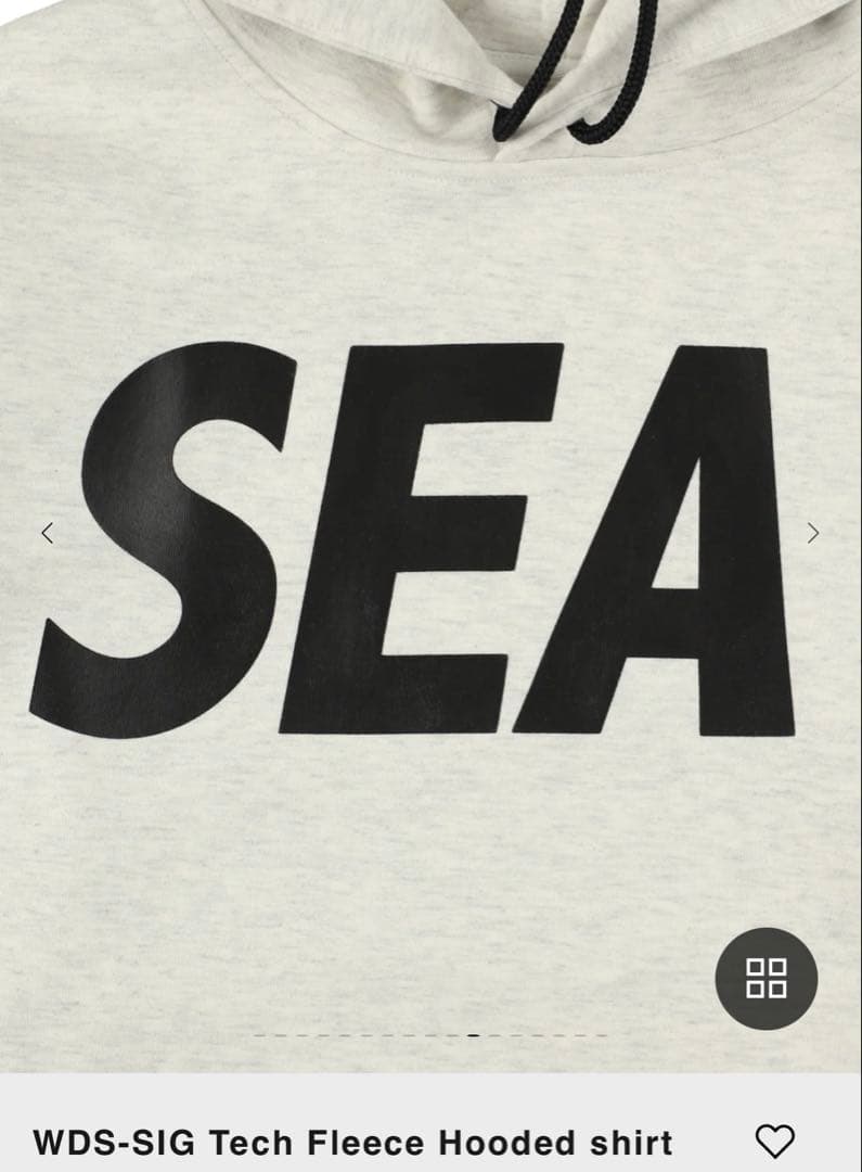 オンライン即完売WDS-SIG Tech Fleece Hooded shirt