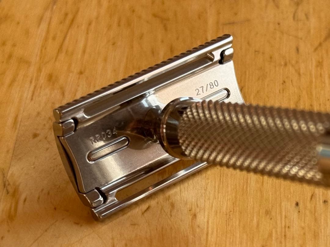 Razorock next level prototype 両刃カミソリ