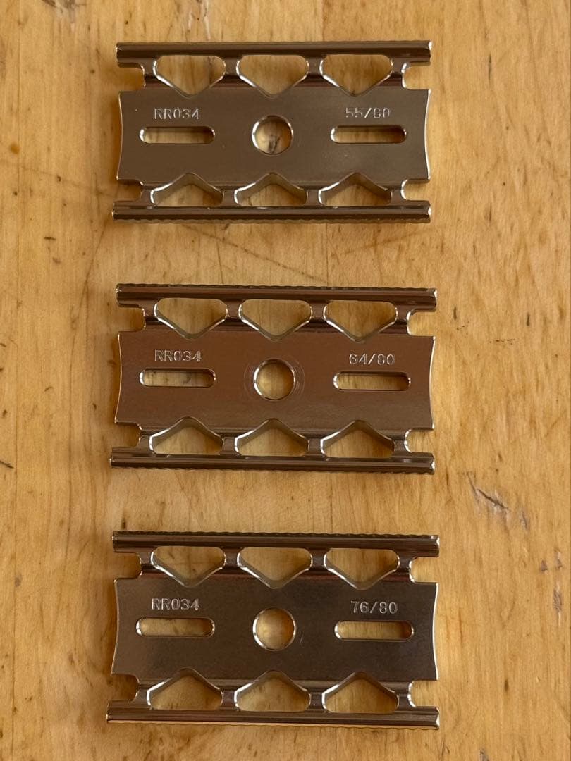 Razorock next level prototype 両刃カミソリ